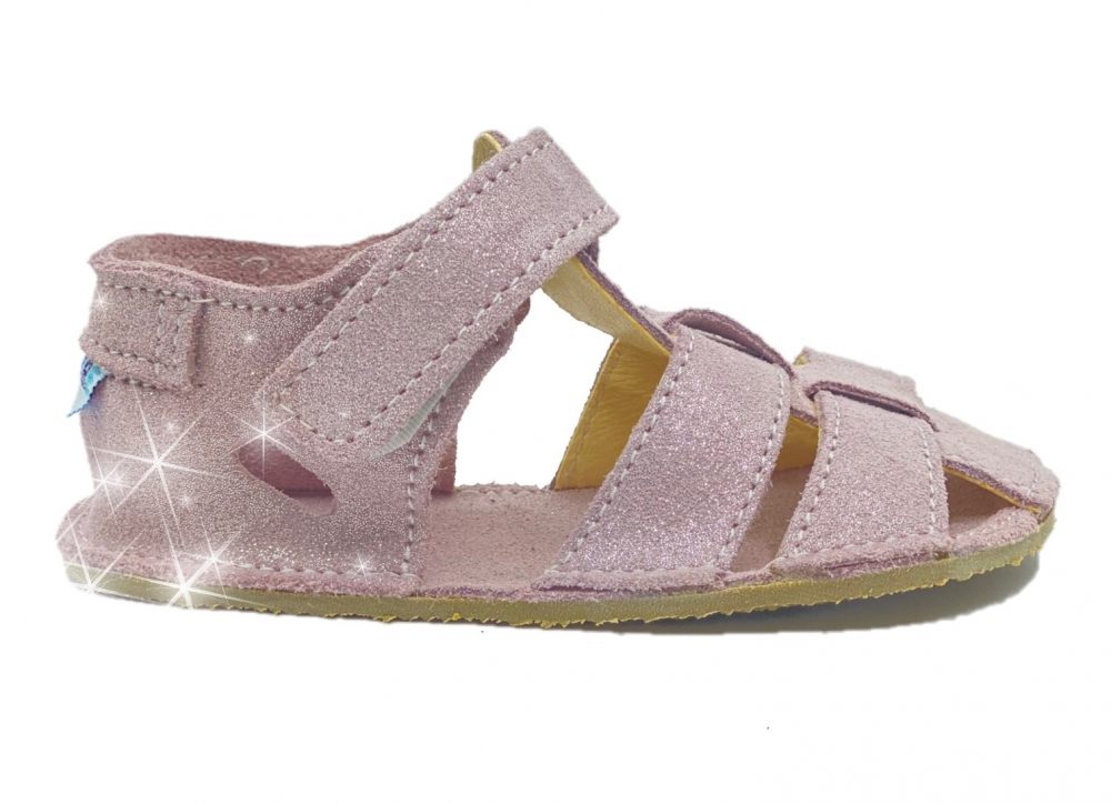 Baby Bare sandals PINK SPARKLE