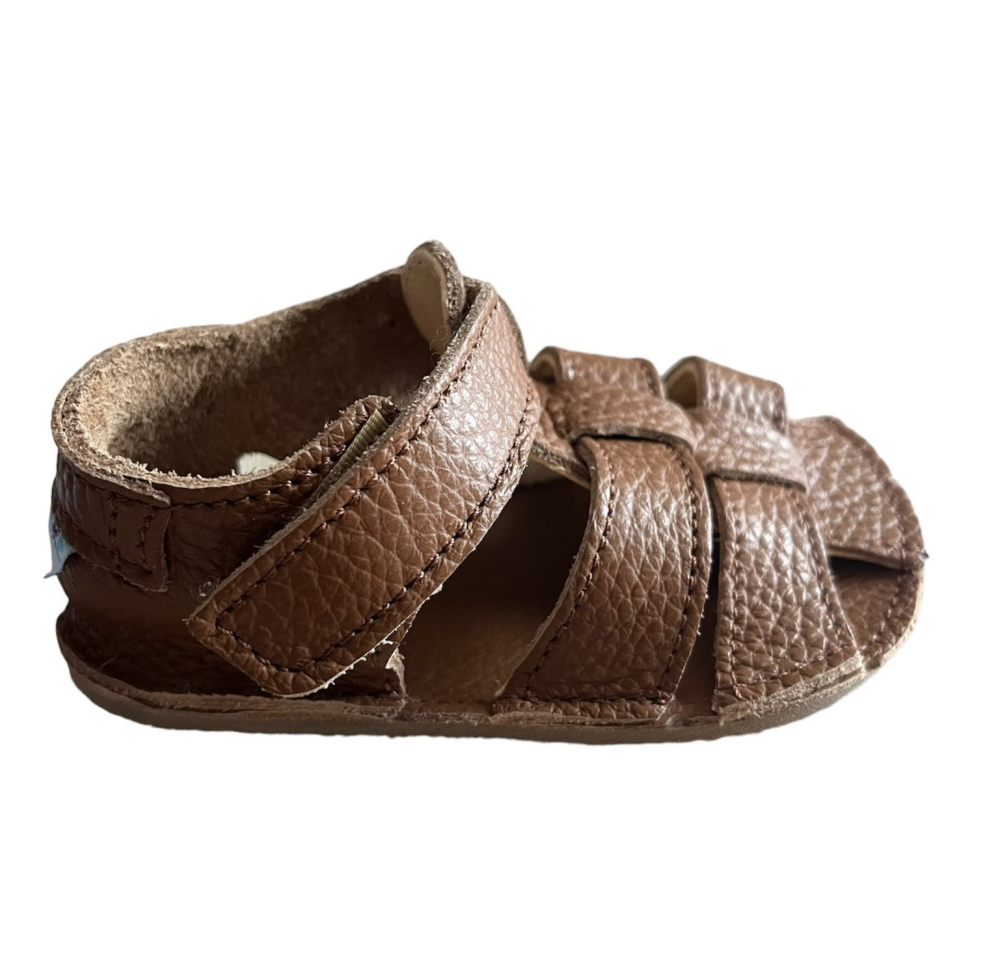 Baby bare sandals ALL BROWN