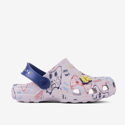 8701 Coqui clogsy Stone/navy game +amulet