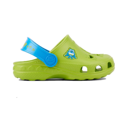 8701 Coqui Clogsy Party green/Sea blue