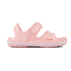 8861 Coqui Sandle Baby pink Rainbow