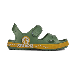 8861 Coqui Sandle Moss green/Amber yellow