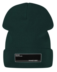IM NOT BEBE iapka flis bottle green