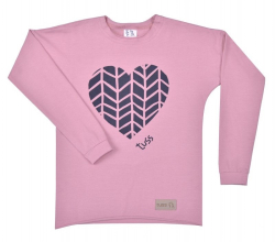 Tuss ntelnk heart light pink