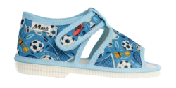 1S Manik papu�e modr� futbal